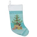 Carolines Treasures Carolines Treasures CK3481CS Pug Christmas Tree Christmas Stocking CK3481CS